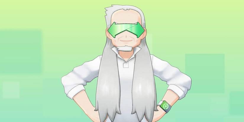 Professor Grand Oak from the Pokemon series