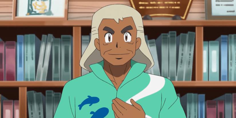 Professor Samson Oak from the Pokemon series