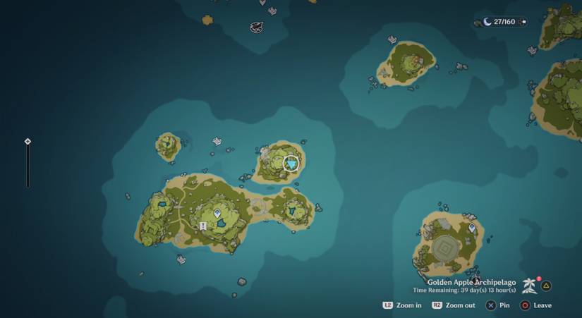 pond five map location