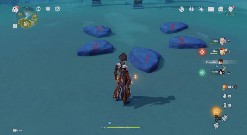 final puzzle pond compass