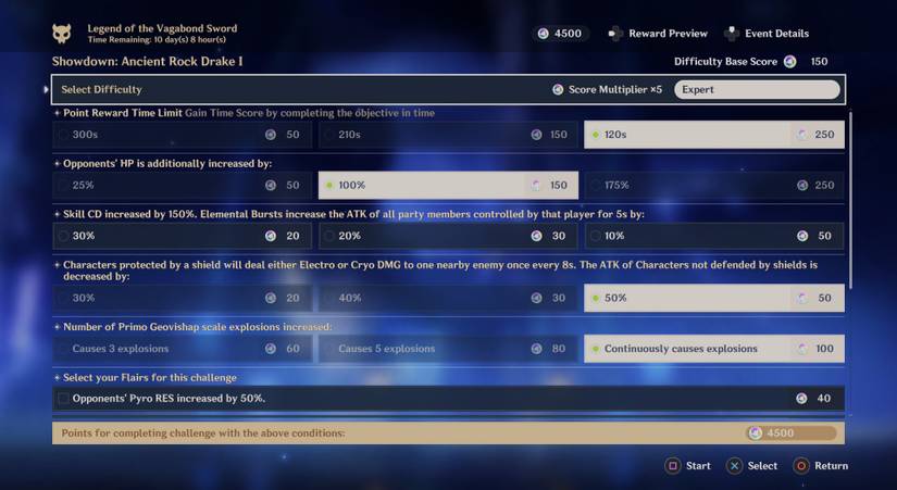difficulty modifiers