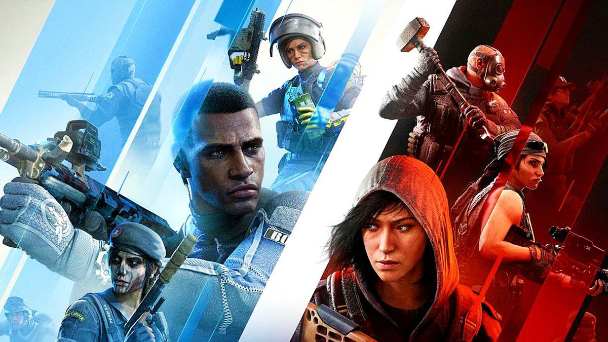 rainbow six siege attack and defense operators art