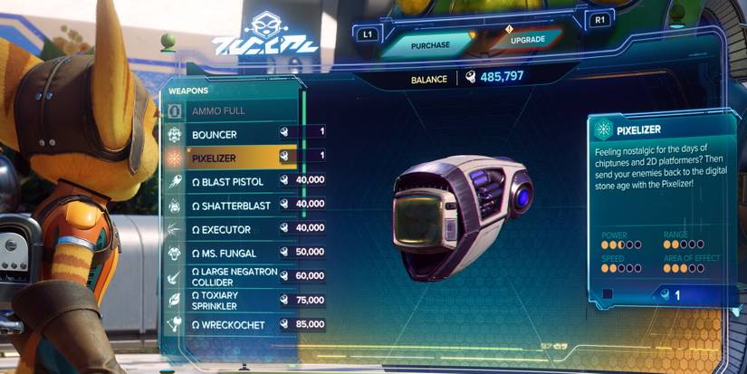 ritchet and clank rift apart purchase all weapons trophy