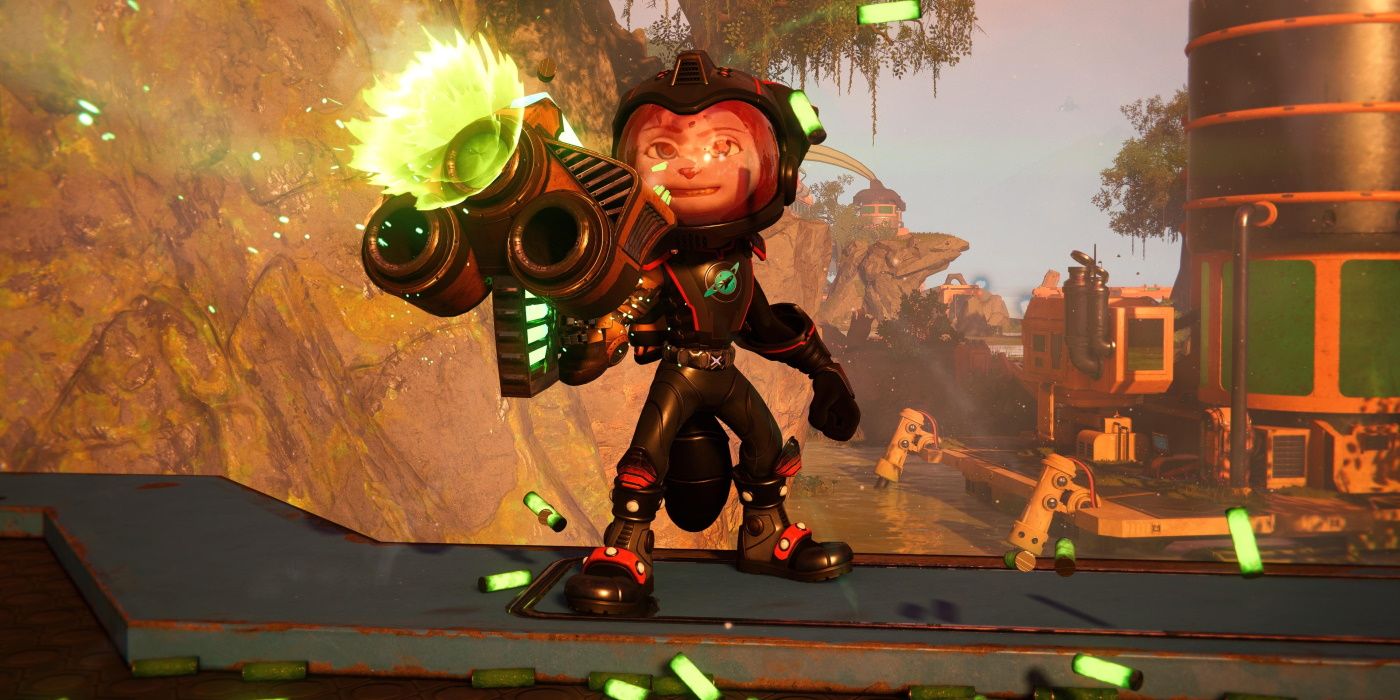 Ratchet & Clank: Rift Apart' weapon opens portal for PlayStation mascots