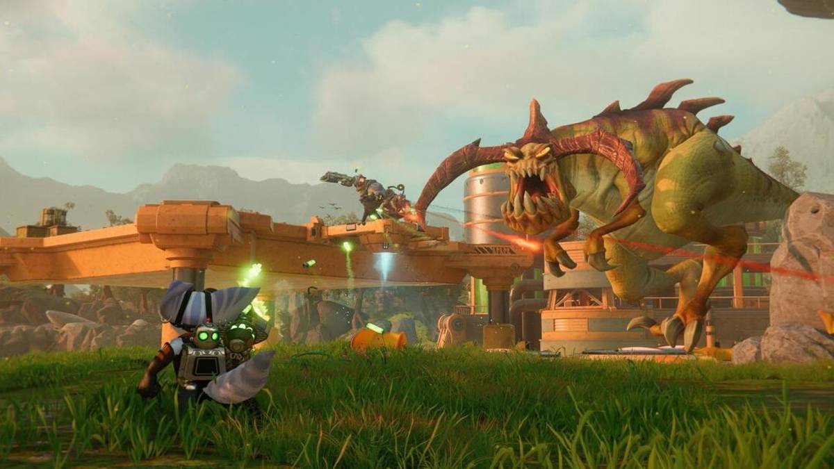 ratchet and clank rift apart rivet fights grunthor