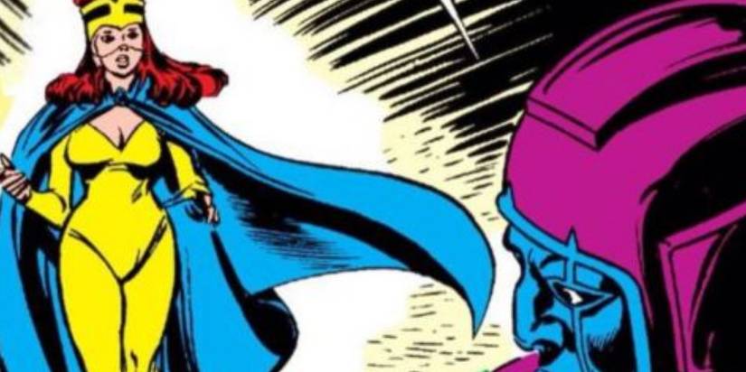 ravonna renslayer and kang the conqueror in marvel comics