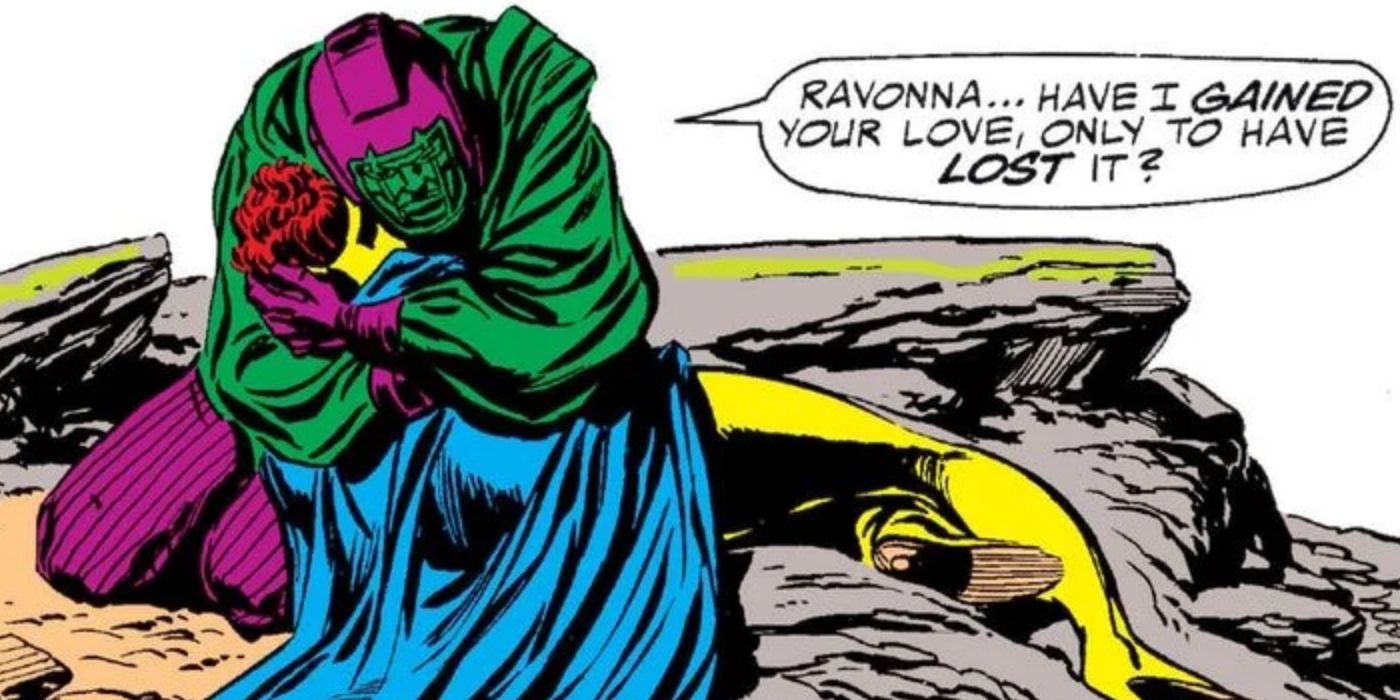 ravonna renslayer sacrifices herself for kang in marvel comics