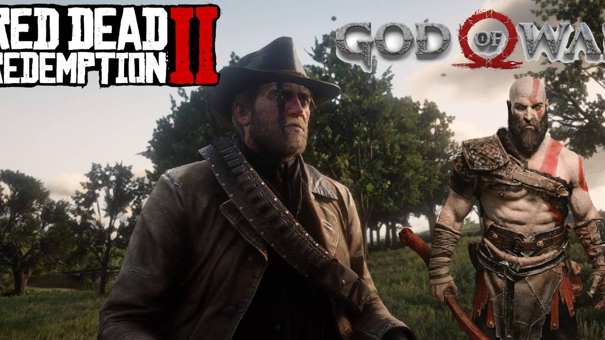 combination red dead and god of war