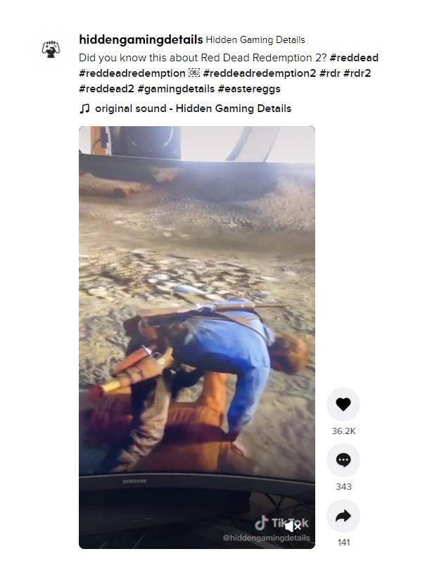 red-dead-redemption-2-video-on-tiktok