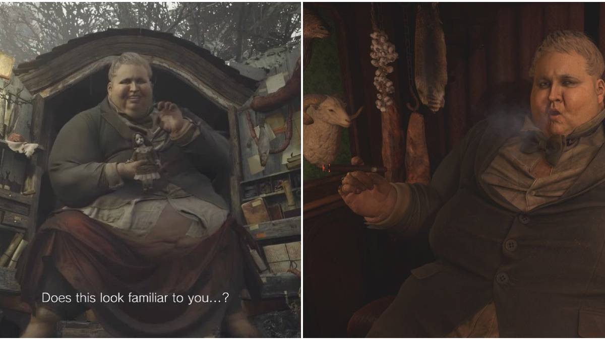 resident evil village duke split image