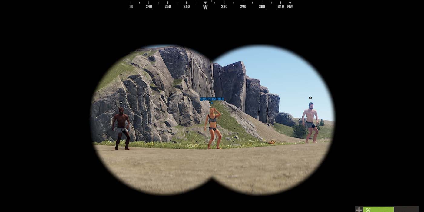 Screenshot from Rust showing the new Contacts System.