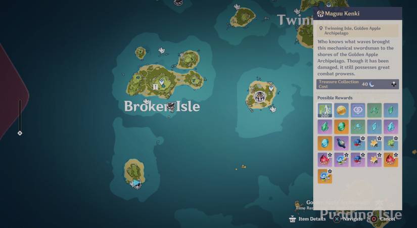 samurai sighted rewards