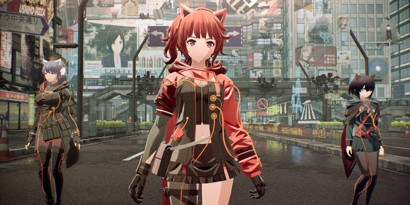 scarlet nexus cat girls