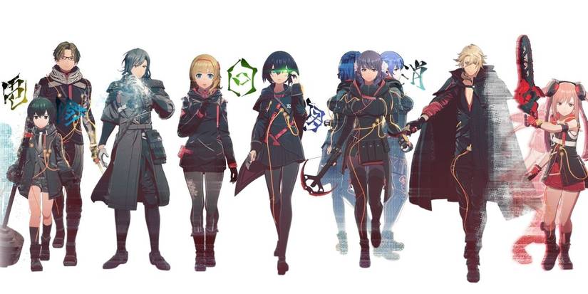 several members of scarlet nexus