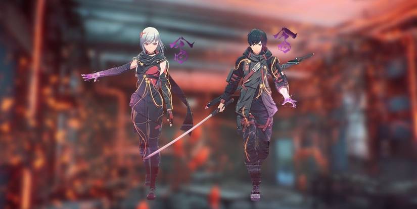 scarlet nexus protagonists kasane yuito