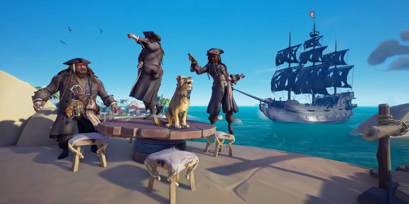 sea of thieves black pearl jack sparrow