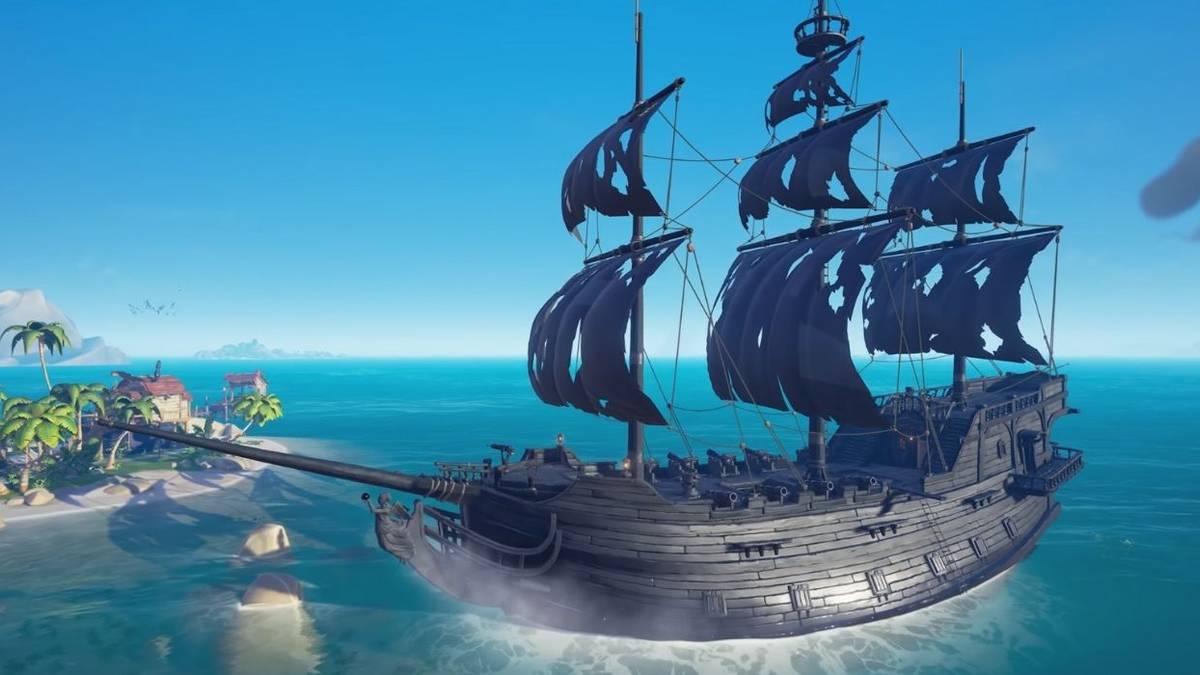 sea of thieves black pearl screenshot