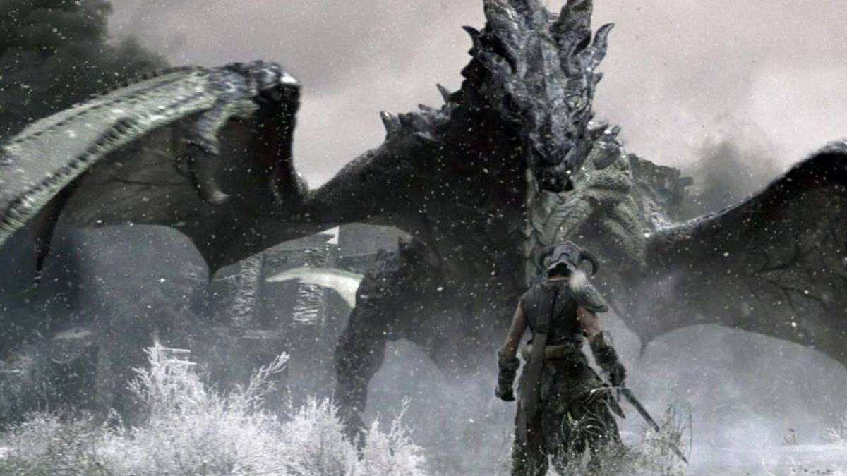 Skyrim Dragon Trailer