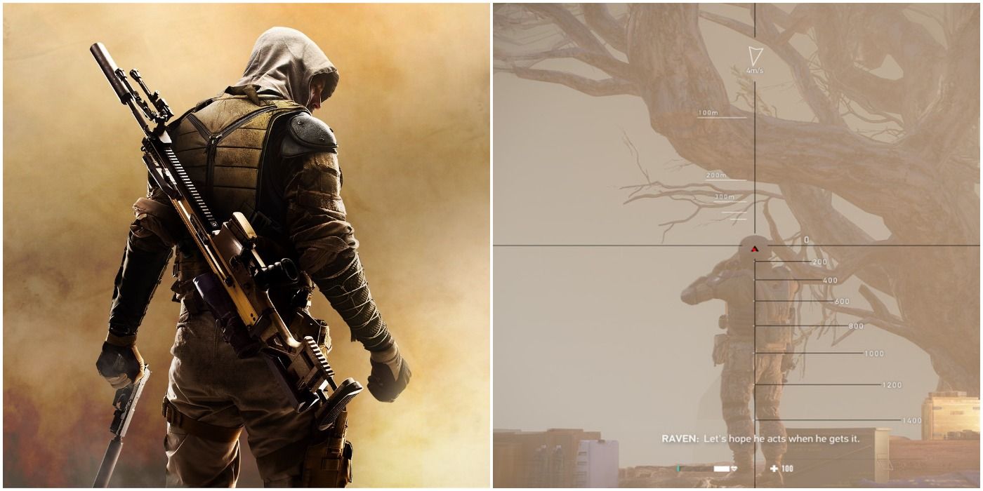 (Left) Front cover - man with back to camera (Right) Aiming at the head