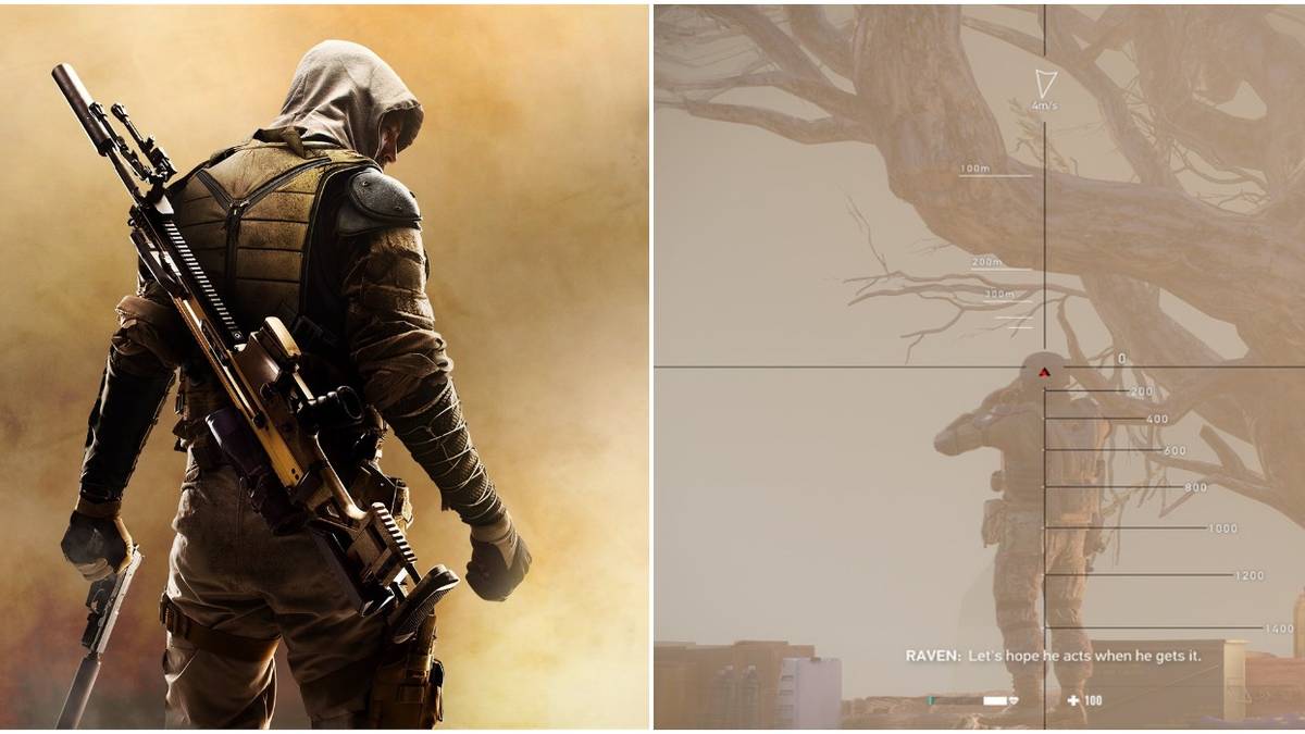 (Left) Front cover - man with back to camera (Right) Aiming at the head