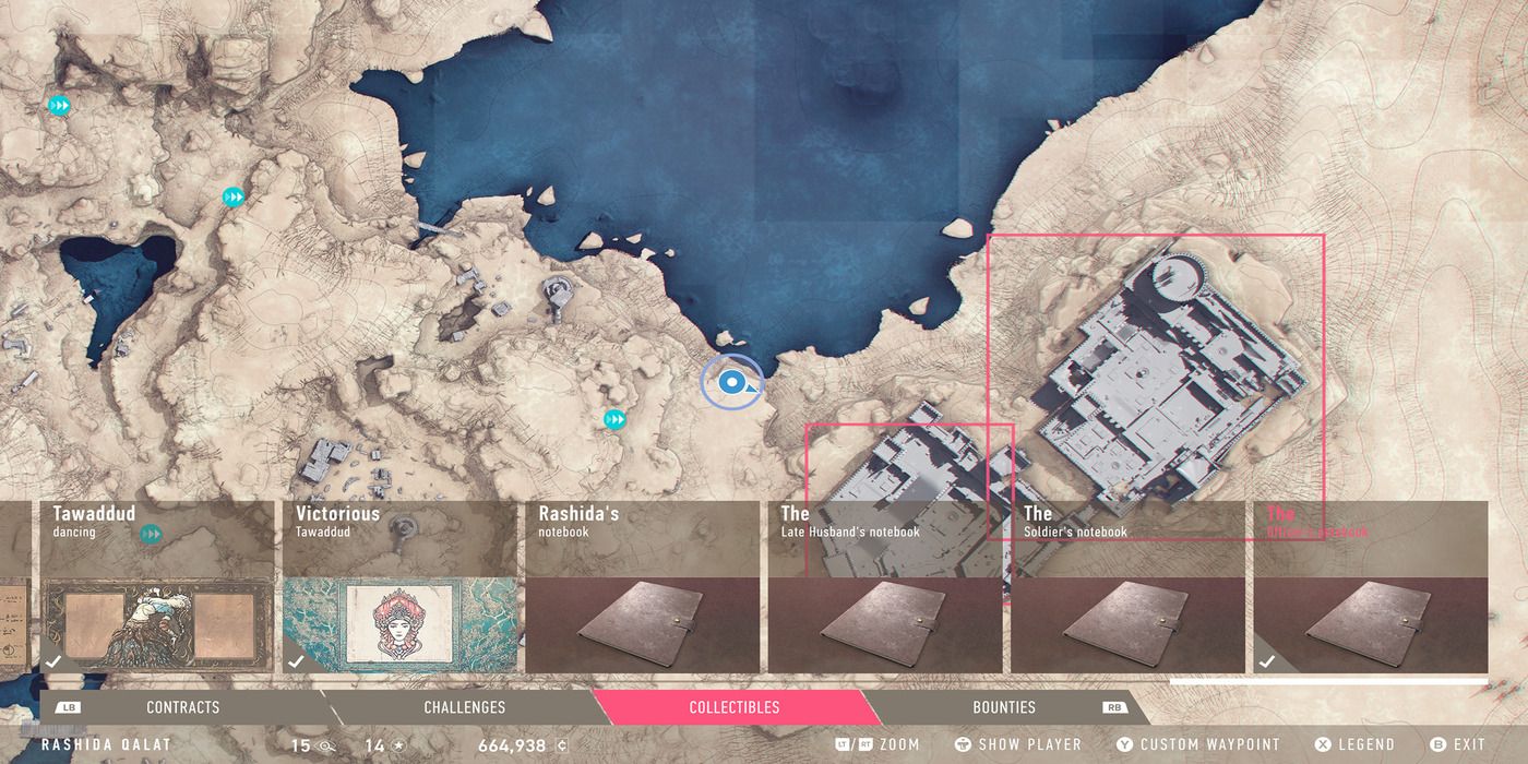 Mission 4 collectible 10 map location