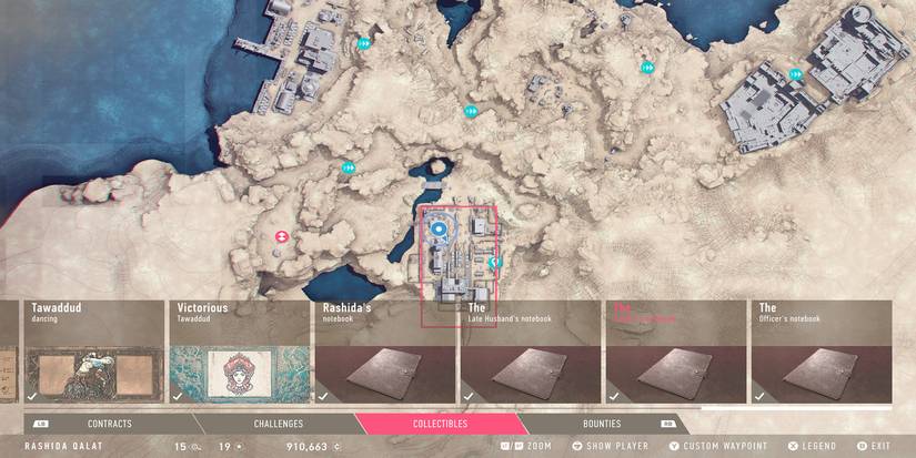 Mission 4 collectible 9 map location