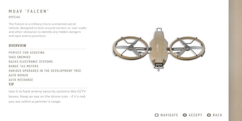 Muav falcon description