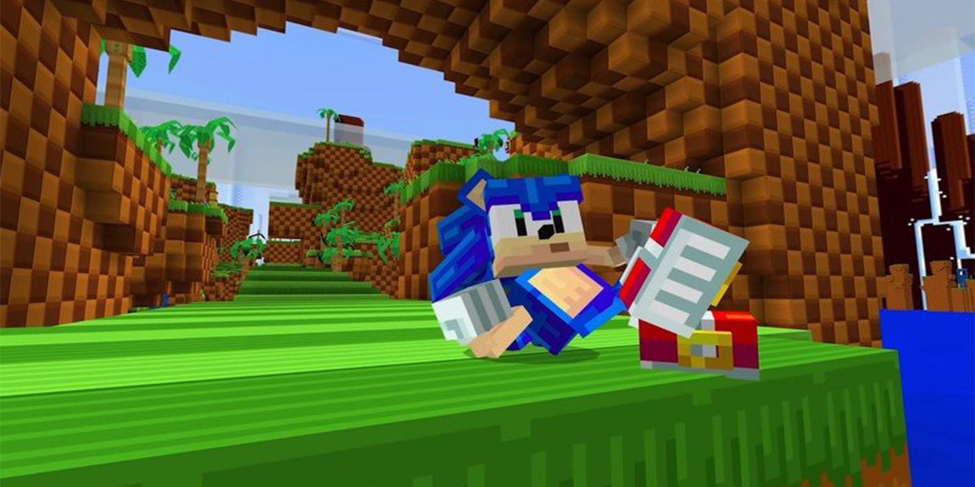 Minecraft Sonic The Hedgehog DLC Pack Is Available Now