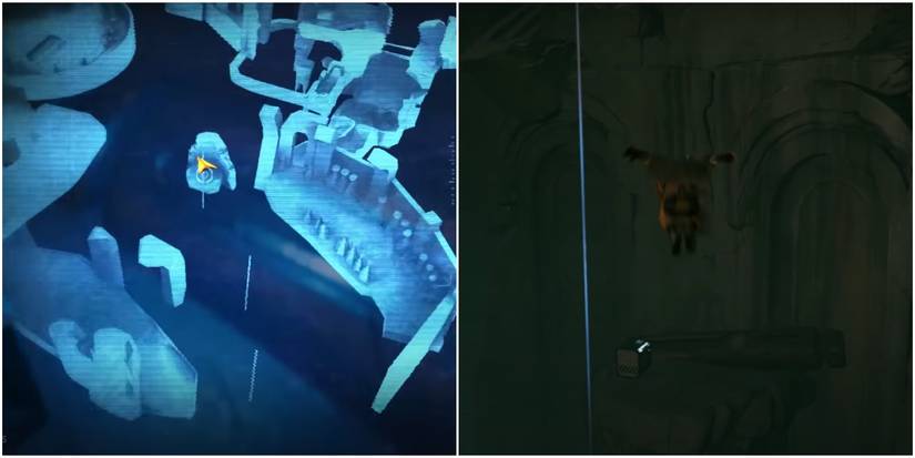 location on the map and in person of the 2nd chest in the area.