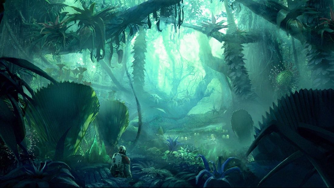 starfield jungle concept art