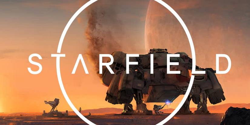 starfield ship sunset concept art logo