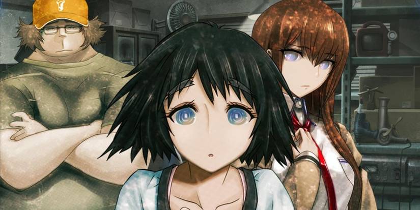 steins gate visual novel artwork