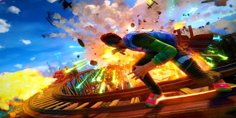 sunset overdrive explosion rail riding