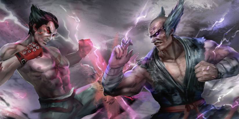 kazuya-fighting-father-art