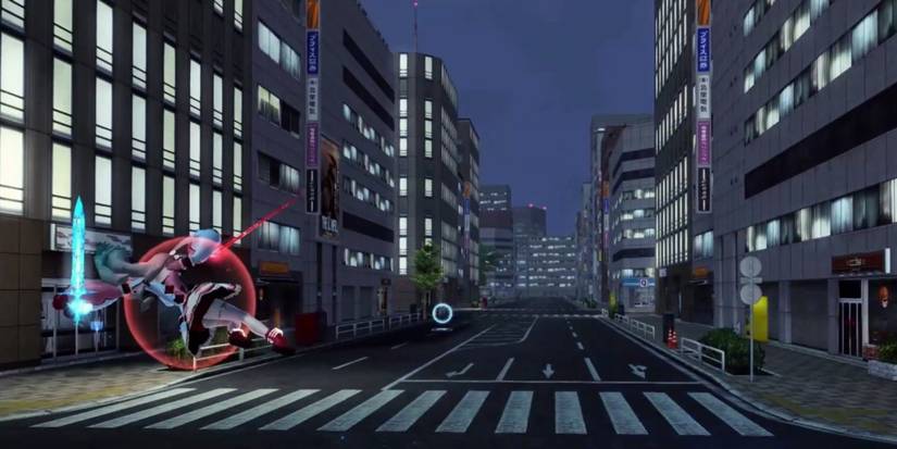 Phantasy Star, leaping attack