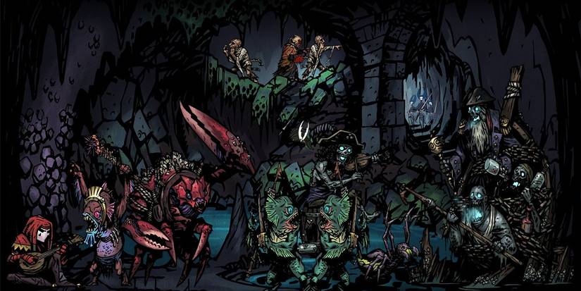 the cove party in darkest dungeon