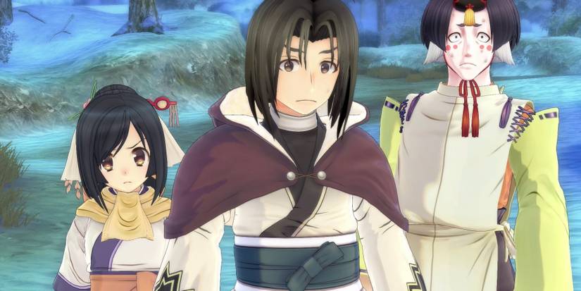 visual novel characters artwork utawarerumono series