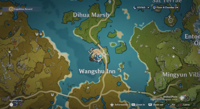 liyue map