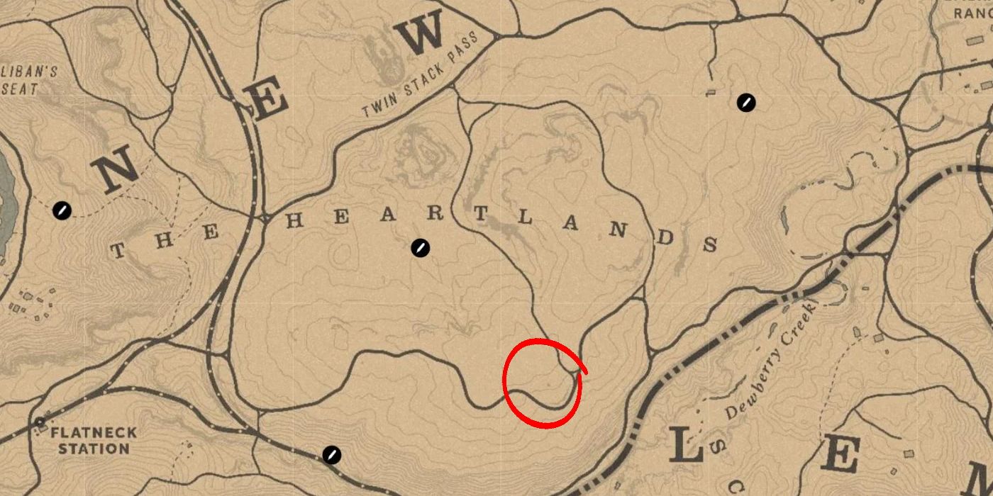 whiskey tree map red dead redemption 2