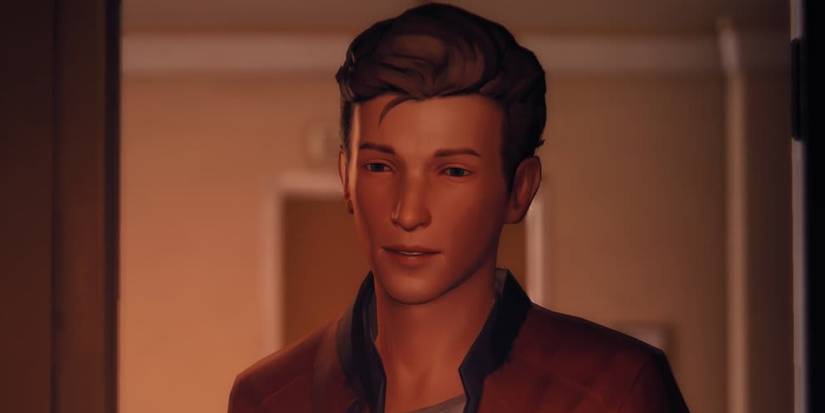 Nathan in dorm room.