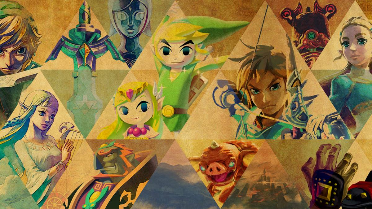 zelda 35th anniversary pattern