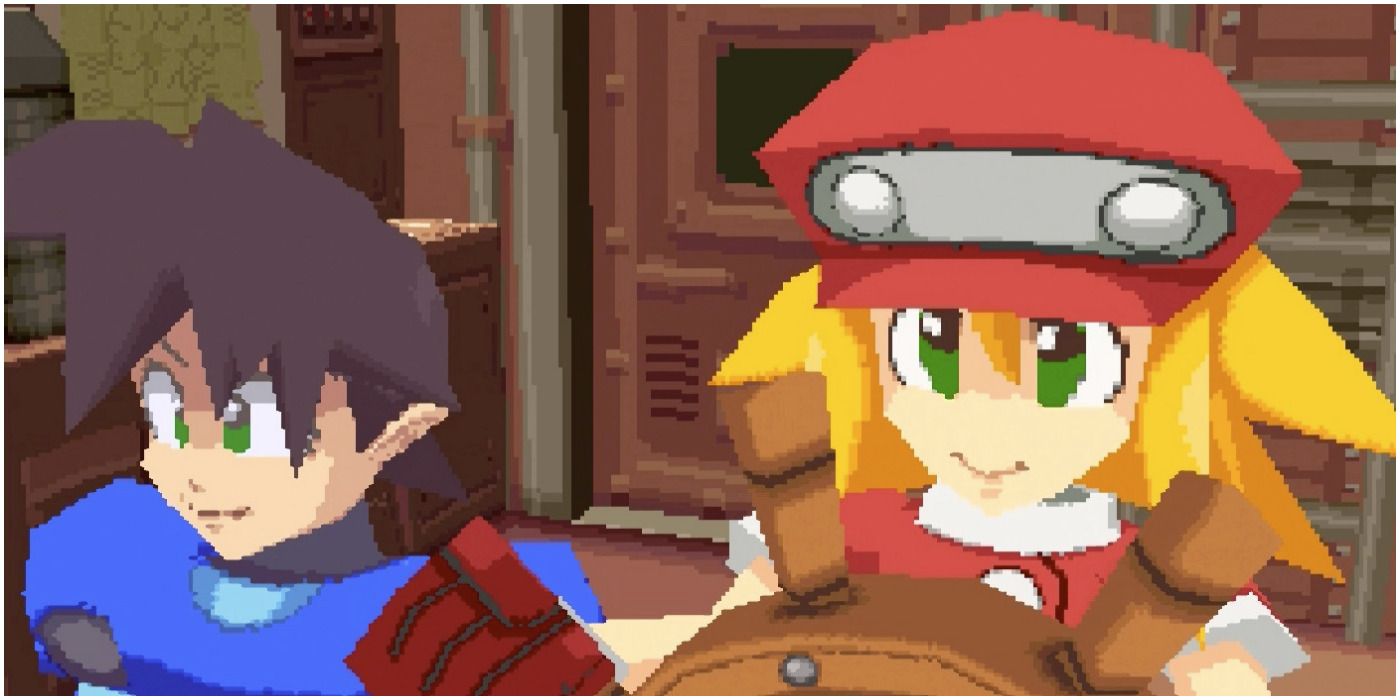 Trigger and Roll from Mega Man Legends