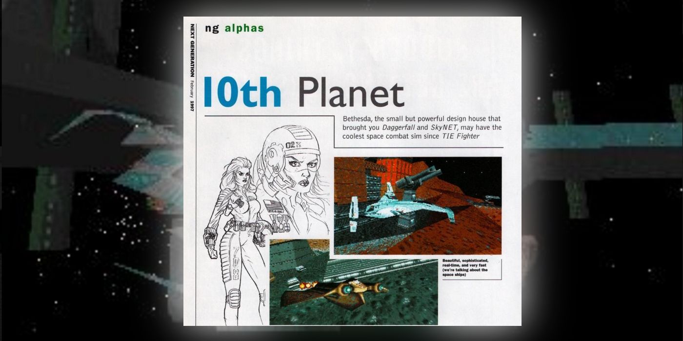 Remembering The 10th Planet Bethesdas Space Game Before Starfield
