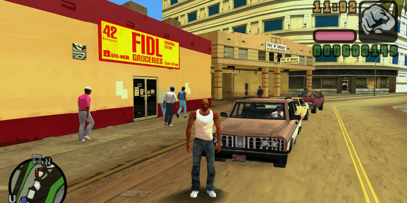 Exploring the city in Grand Theft Auto: Vice City Stories