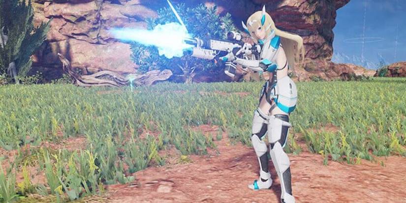 A Ranger attacking with a Rifle