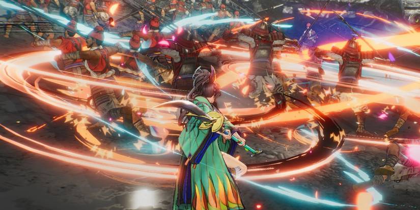 A character unleashing an Ultimate Attack