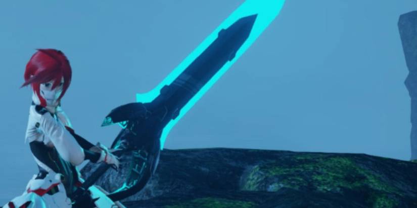 A character with a sword