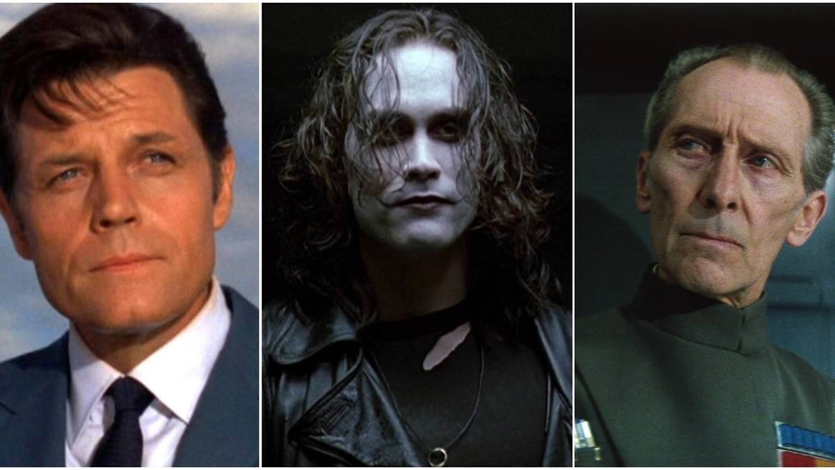 Jack Lord, Brandon Lee, and Peter Cushing