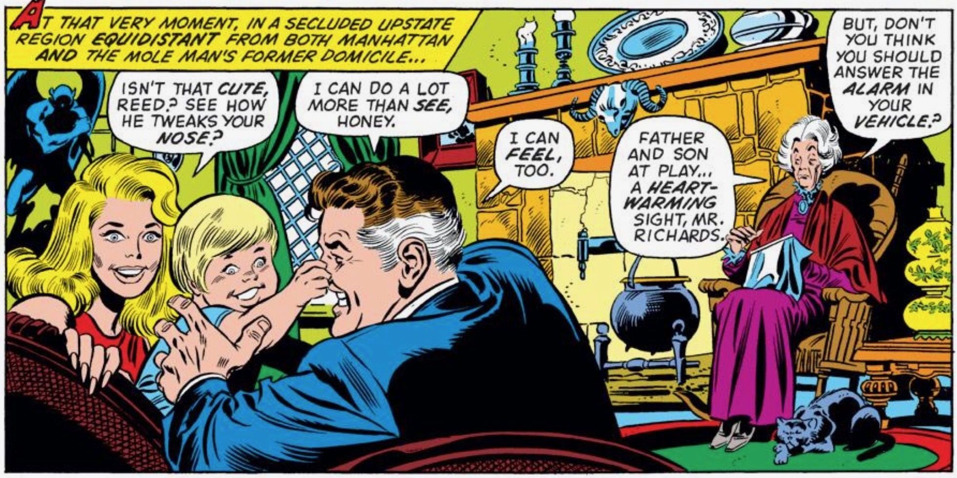 Agatha Harkness in the Fantastic Four comics