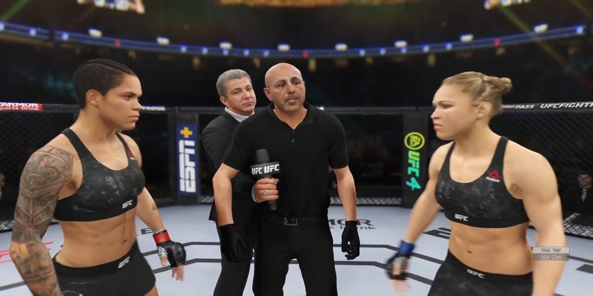 Nunes and Rousey squaring off in UFC 4